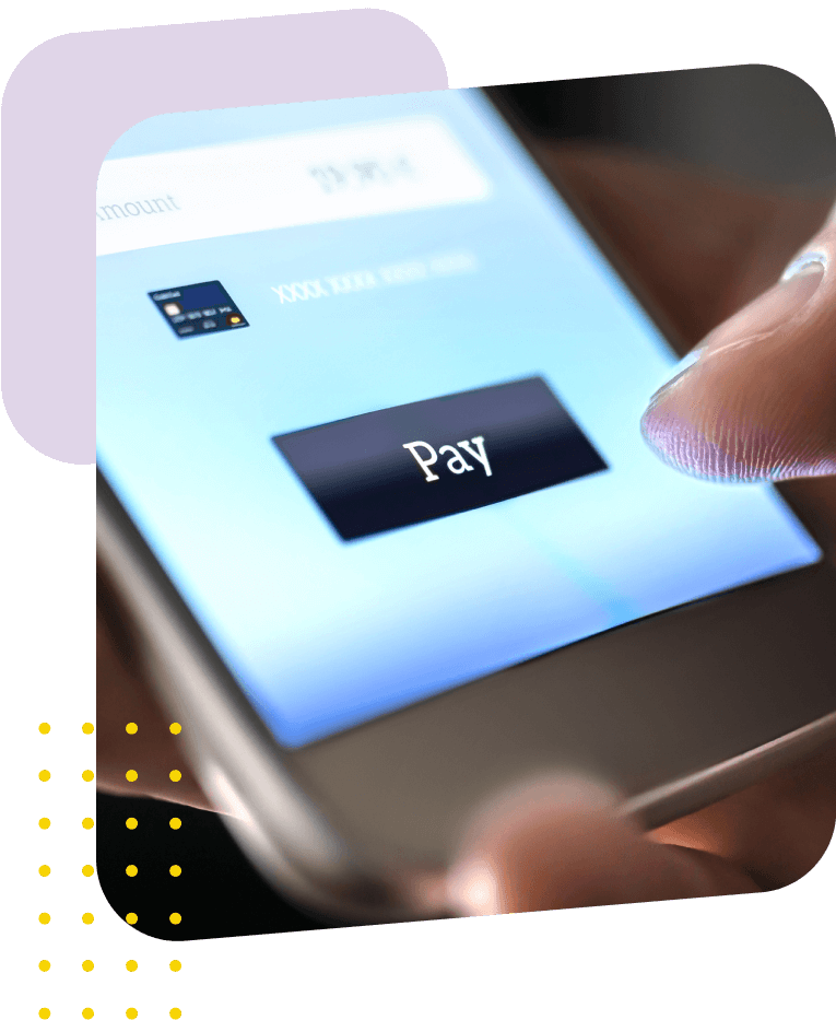 Mobile payment with wallet app
